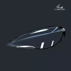 ฝาครอบเลนส์ไฟหน้า PORSCHE PANAMERA (Black edge) ปี 2011–2014 แบบคู่